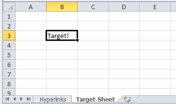 Target Sheet Result