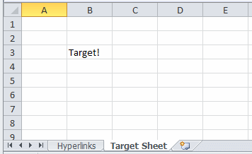 Target Sheet Template